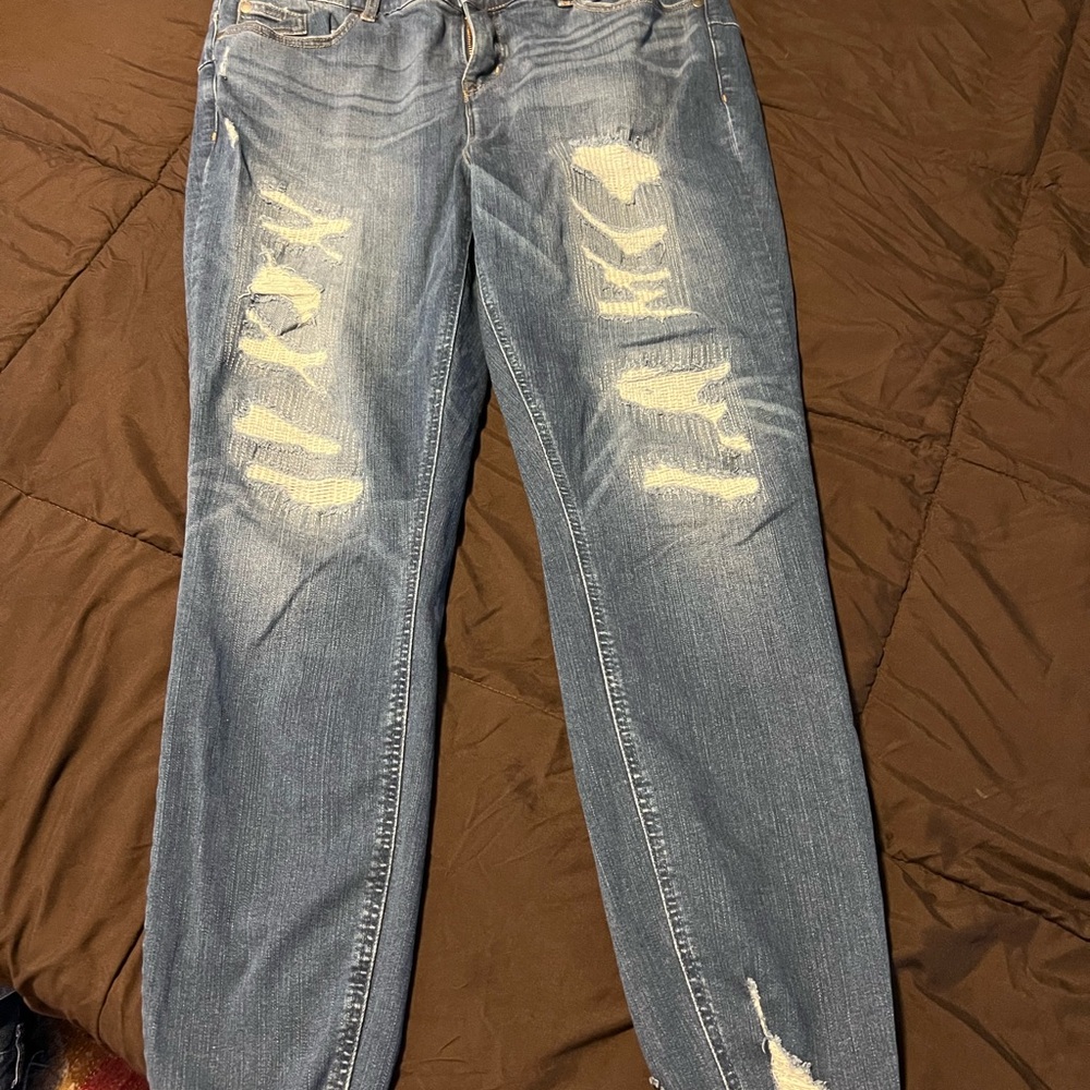 Torrid 20 Tall Bombshell Ankle Jeans